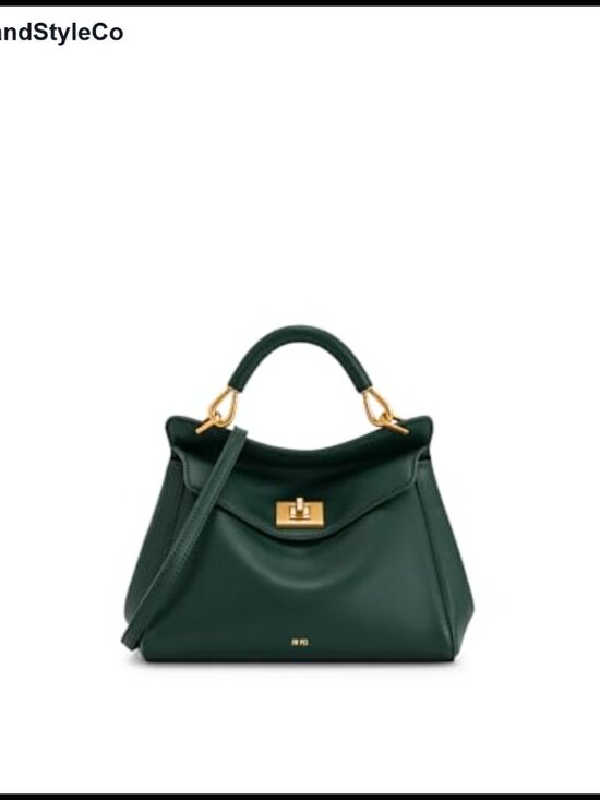 Handbags - Vegan Leather Top-Handle Satchel Detachable Adjustable Strap